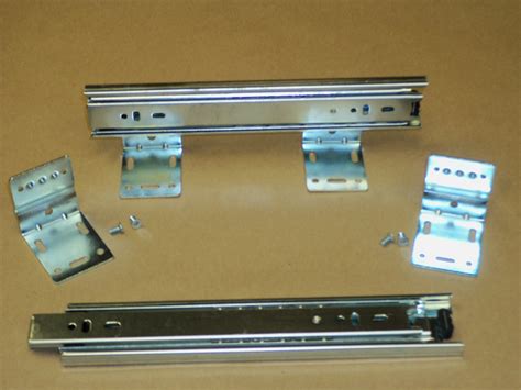 drawer slide brackets metal|mounting brackets for drawer slides.